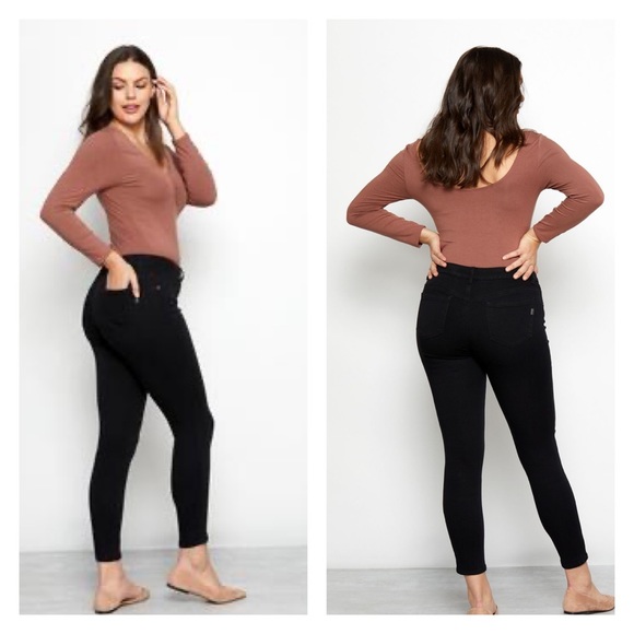 1822 denim tush up skinny